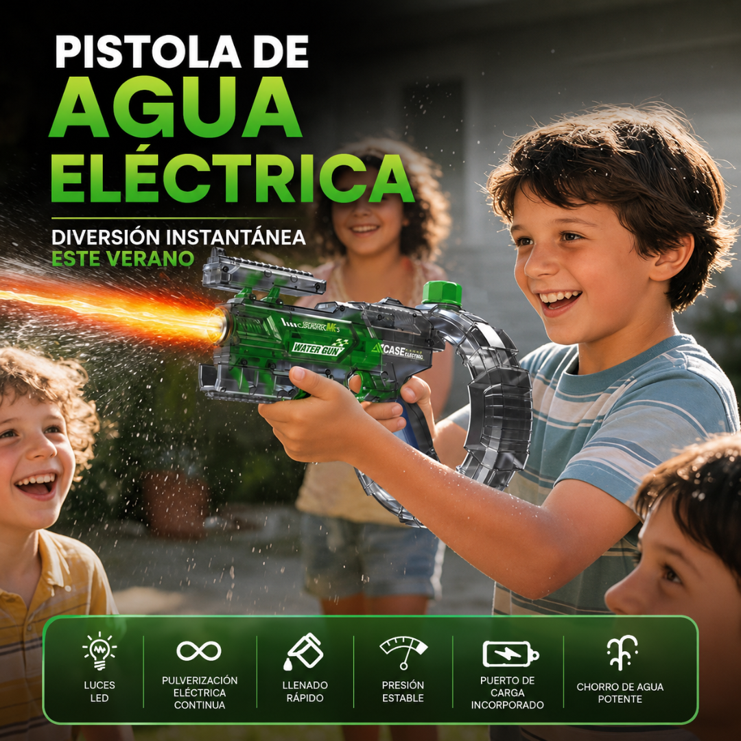 pistola de agua potente